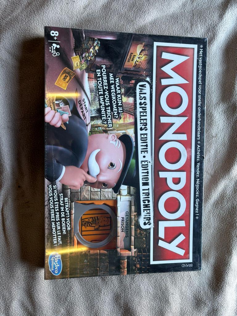 Monopoly valsspelers editie, Hobby en Vrije tijd, Drie of vier spelers, Ophalen of Verzenden, Nieuw