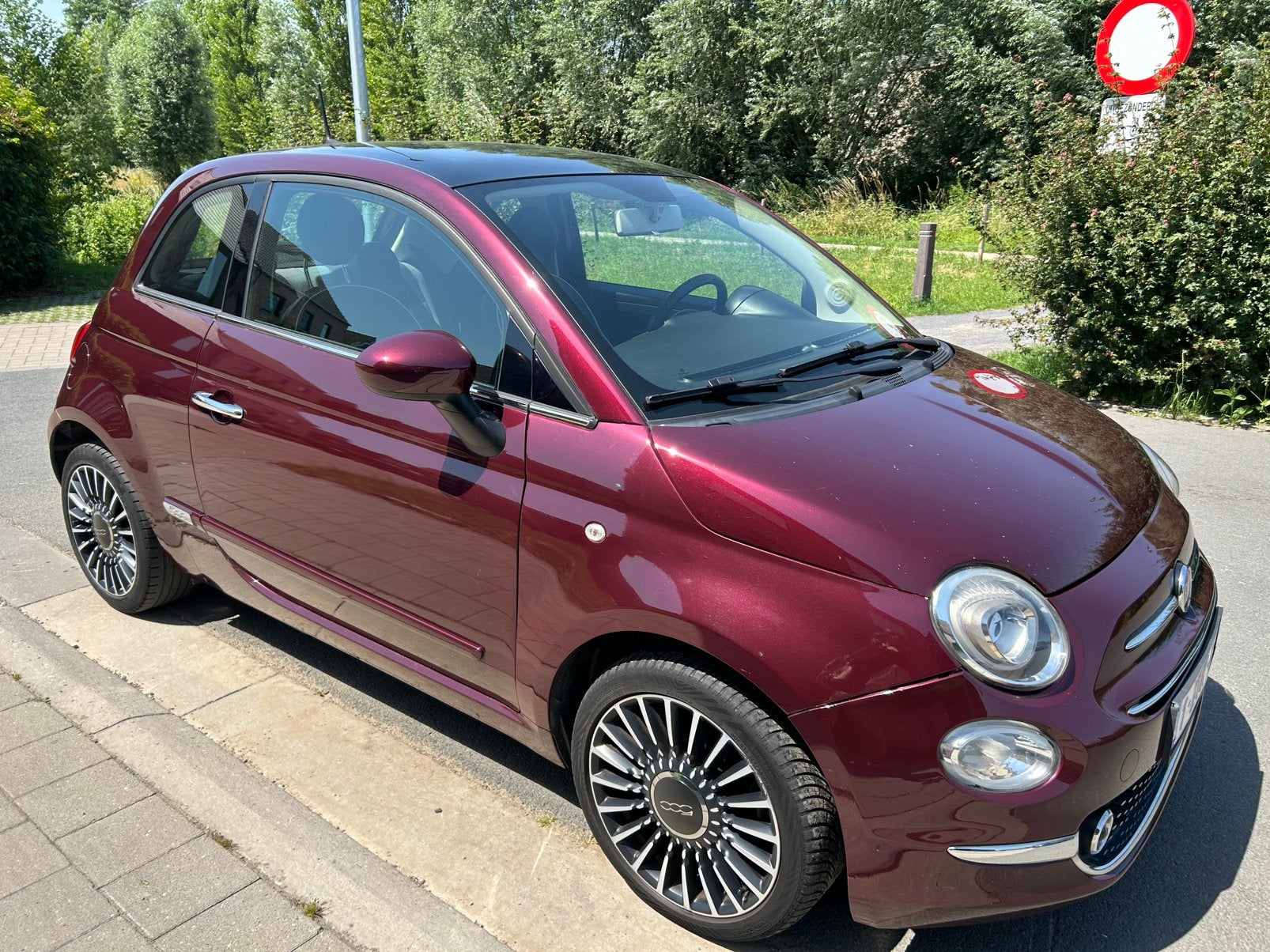 Fiat 500, Auto's, Fiat, Parkeersensor, Particulier, 2 deurs, 51 kW
