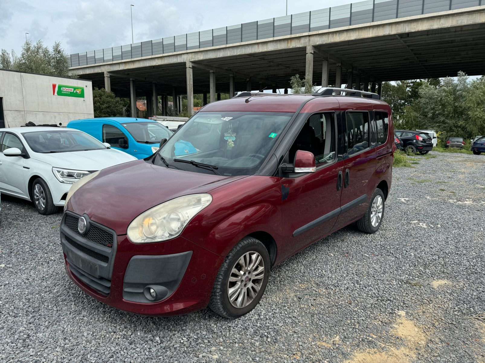 FIAT DOBLO, Rouge, Euro 5, Doblo, Entreprise