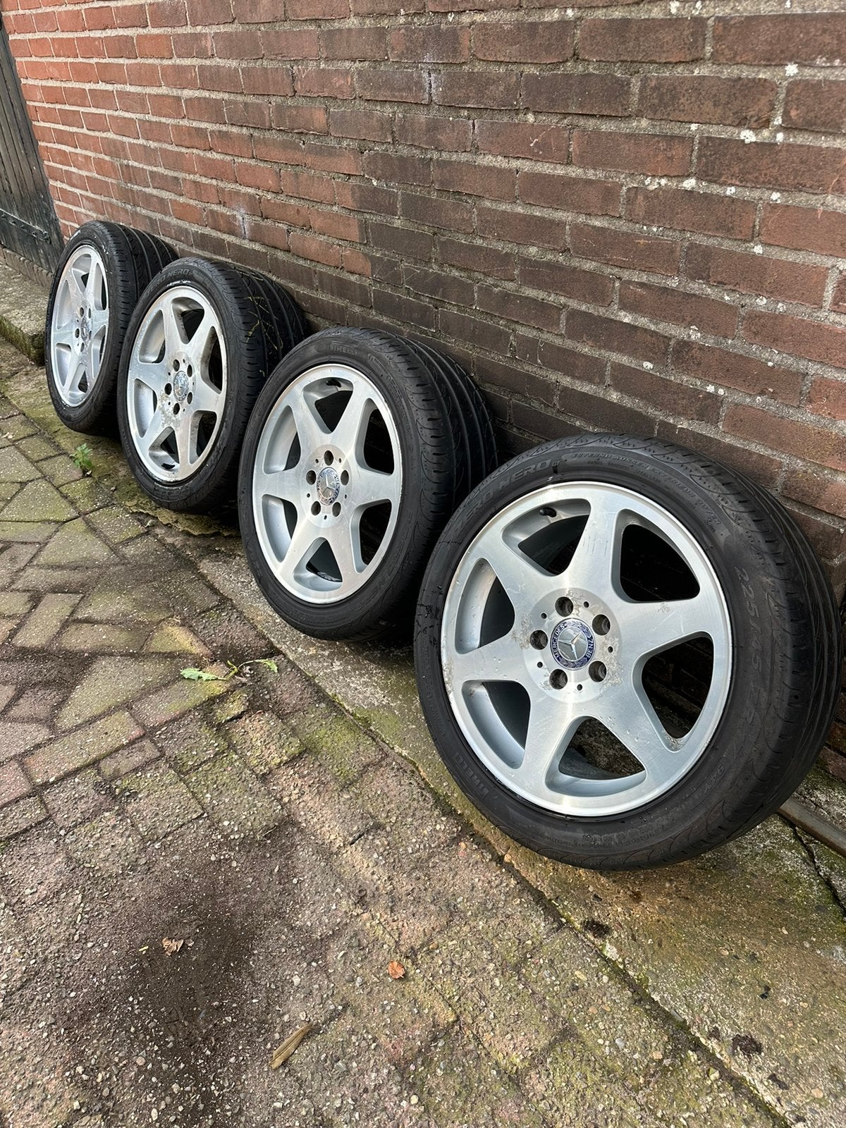 Originele Mercedes Evo 2 velgen 17 inch – ZEER ZELDZAAM, Autos : Pièces & Accessoires, Enlèvement