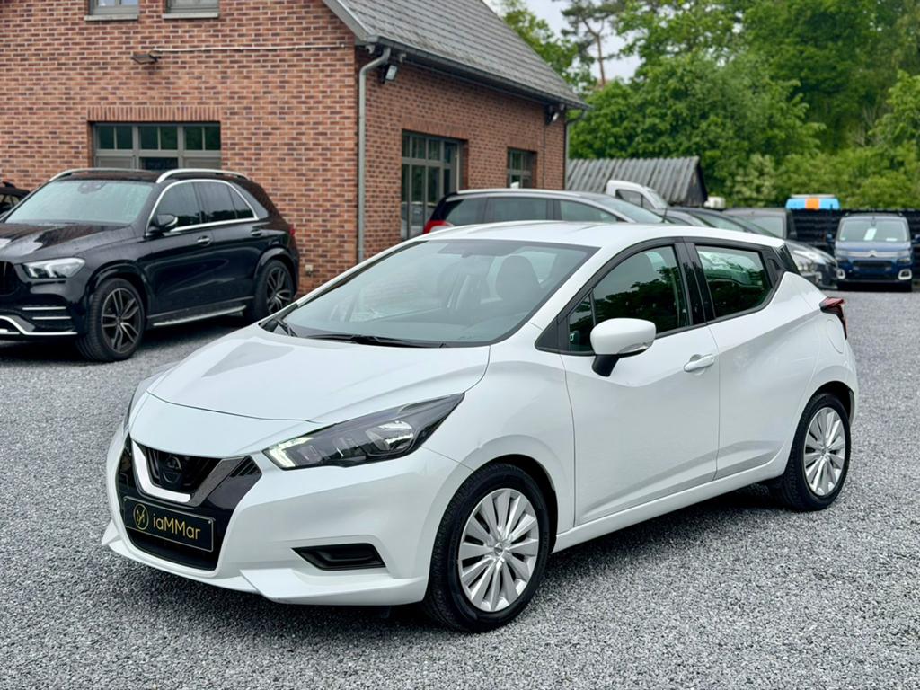NISSAN MICRA - 1.0 BENZINE, Auto's, Stof, Wit, Parkeersensor, Onderhoudsboekje