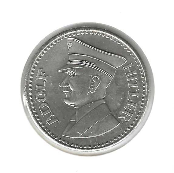Duitsland, medaille A. Hitler 1899-1945., Timbres & Monnaies, Enlèvement ou Envoi, Autres matériaux