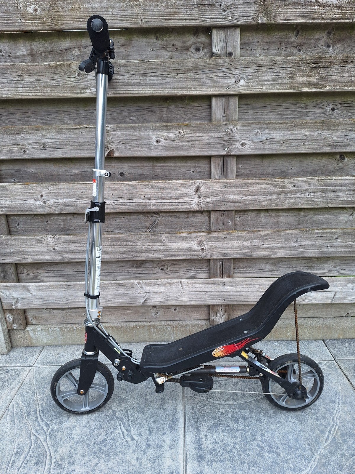 Space scooter spacescooter zwart, Fietsen en Brommers, Ophalen, Gebruikt, Space Scooter