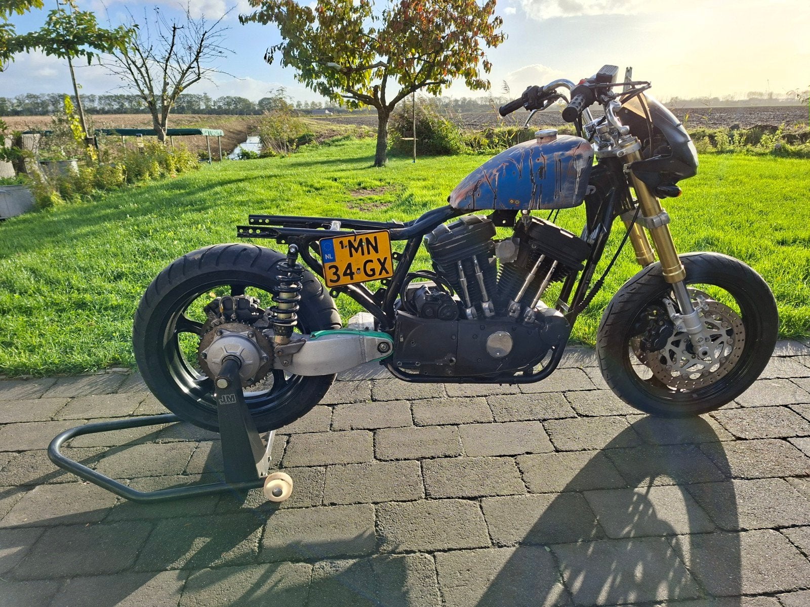 Harley davidson sportster 883, Motoren, Ophalen