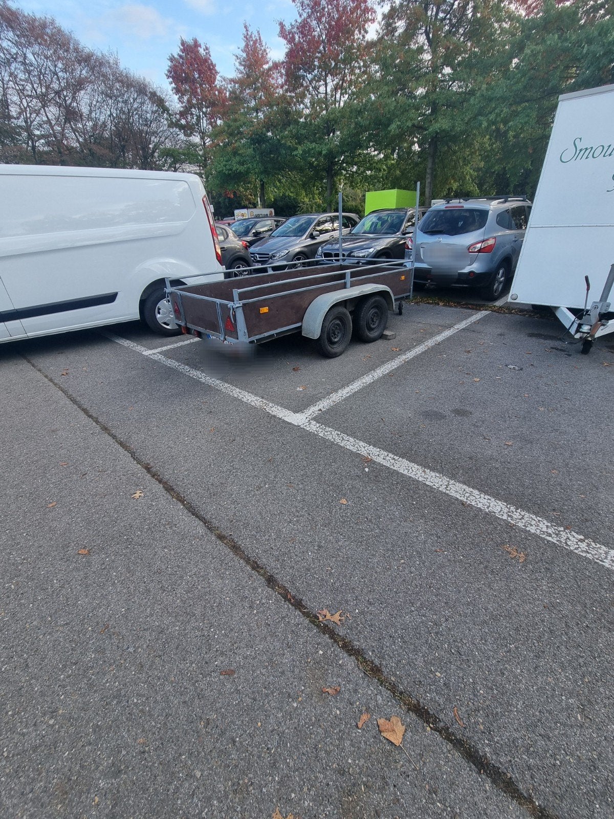 aanhangwagen te koop (3m1.25m), Enlèvement