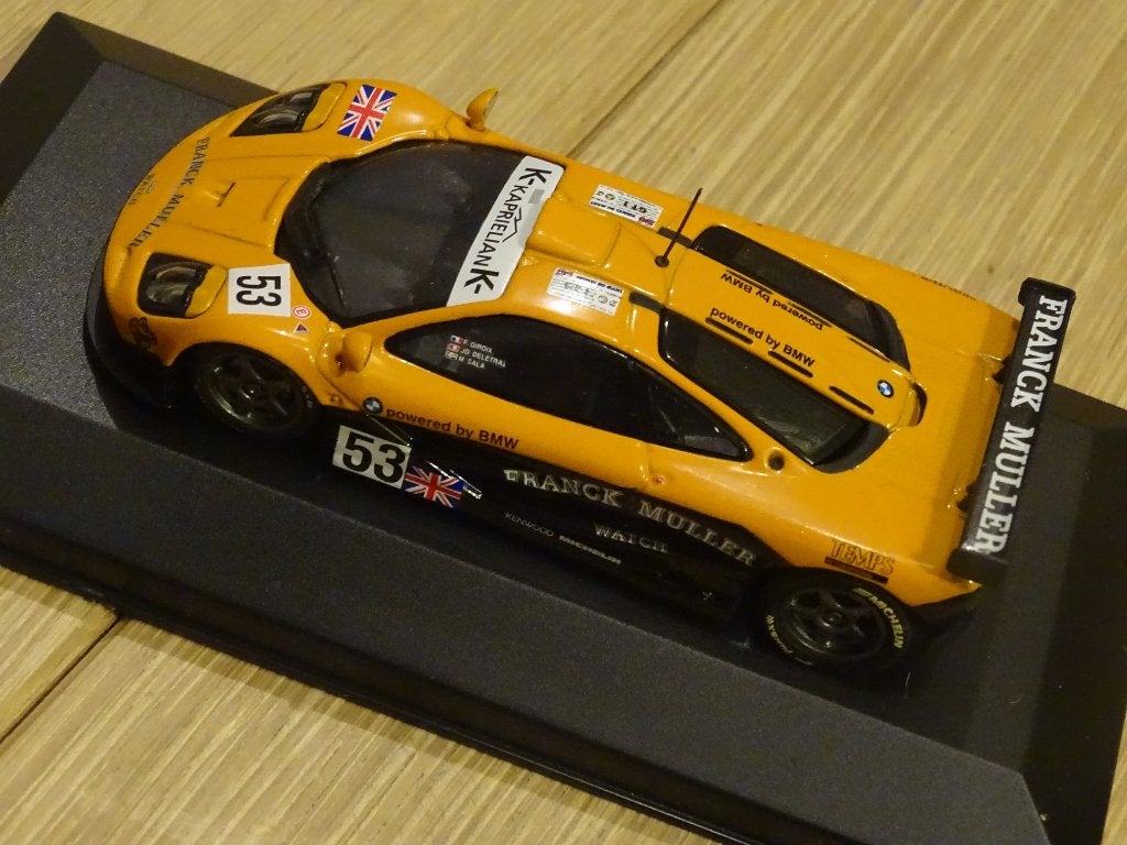 Mc Laren F1 GTR Le Mans 1996 Minichamps 1/43, Ophalen of Verzenden, Zo goed als nieuw, Auto, MiniChamps