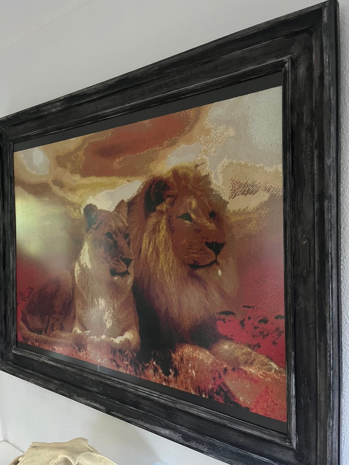 Kader +diamond painting, Antiek en Kunst, Ophalen