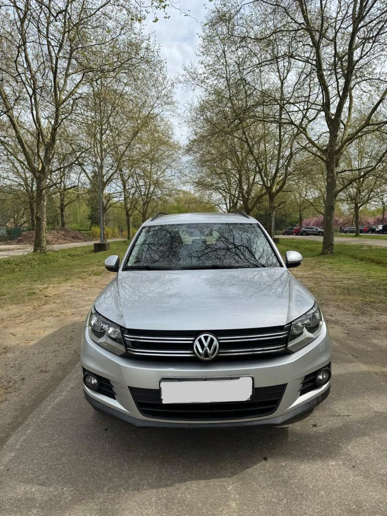 Volkswagen Tiguan SUV 2012, Auto's, Bluetooth, Bedrijf, Grijs, Tiguan