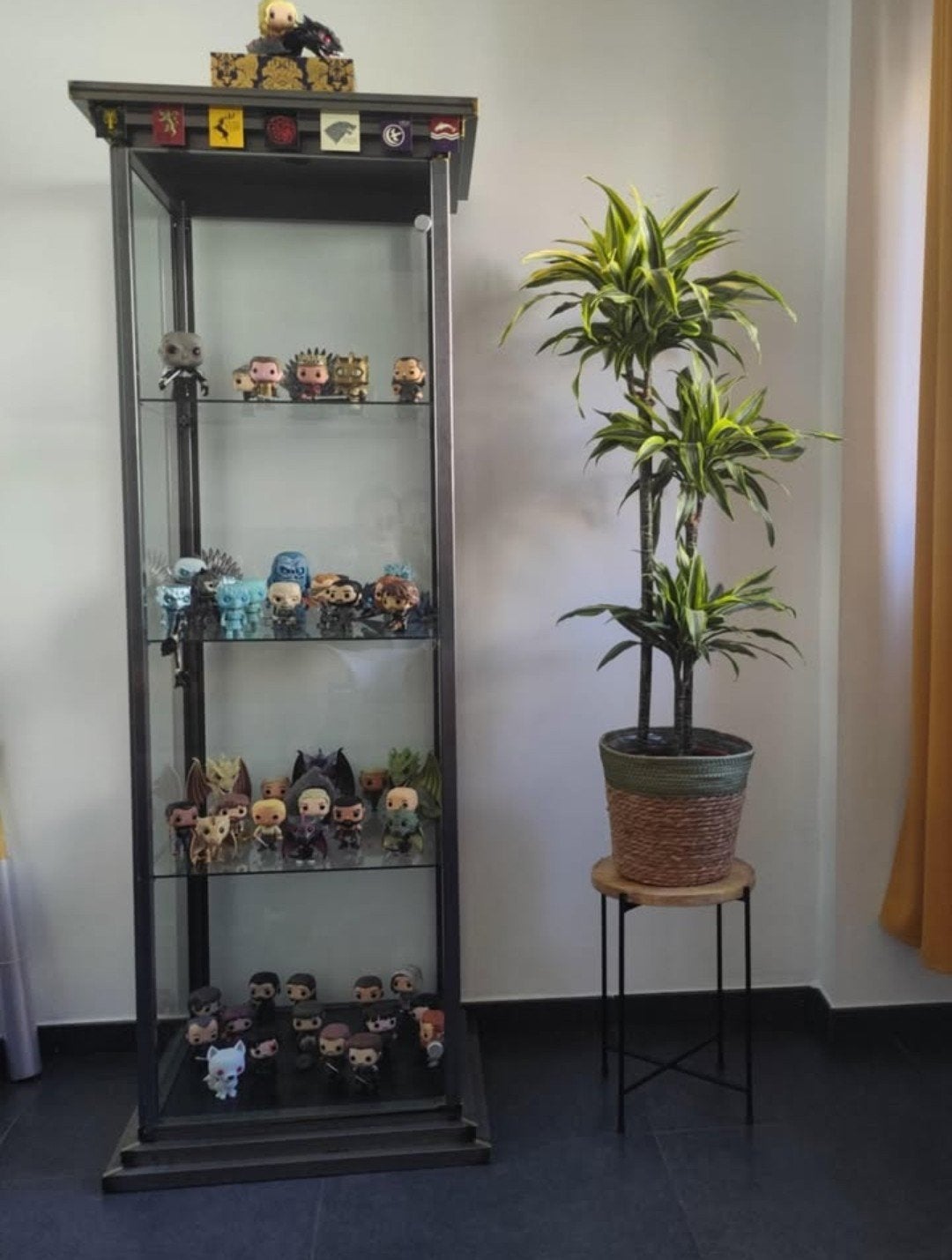 Vitrine style industriel, Utilisé, 50 à 100 cm, 50 à 75 cm, 150 à 200 cm