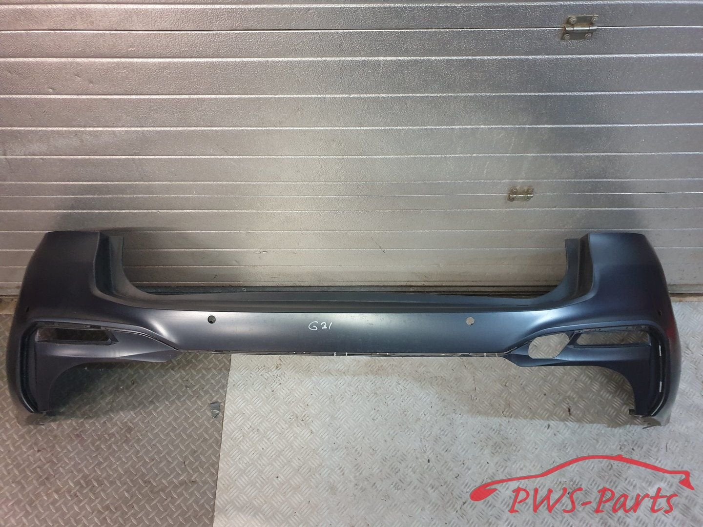 BMW G31 5-SERIE M-PAKKET M ACHTERBUMPER ORIGINEEL, Gebruikt, -, -, Ophalen of Verzenden