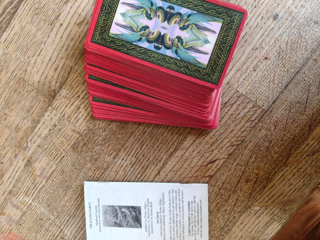Tarot Dragon OOP, Enlèvement ou Envoi