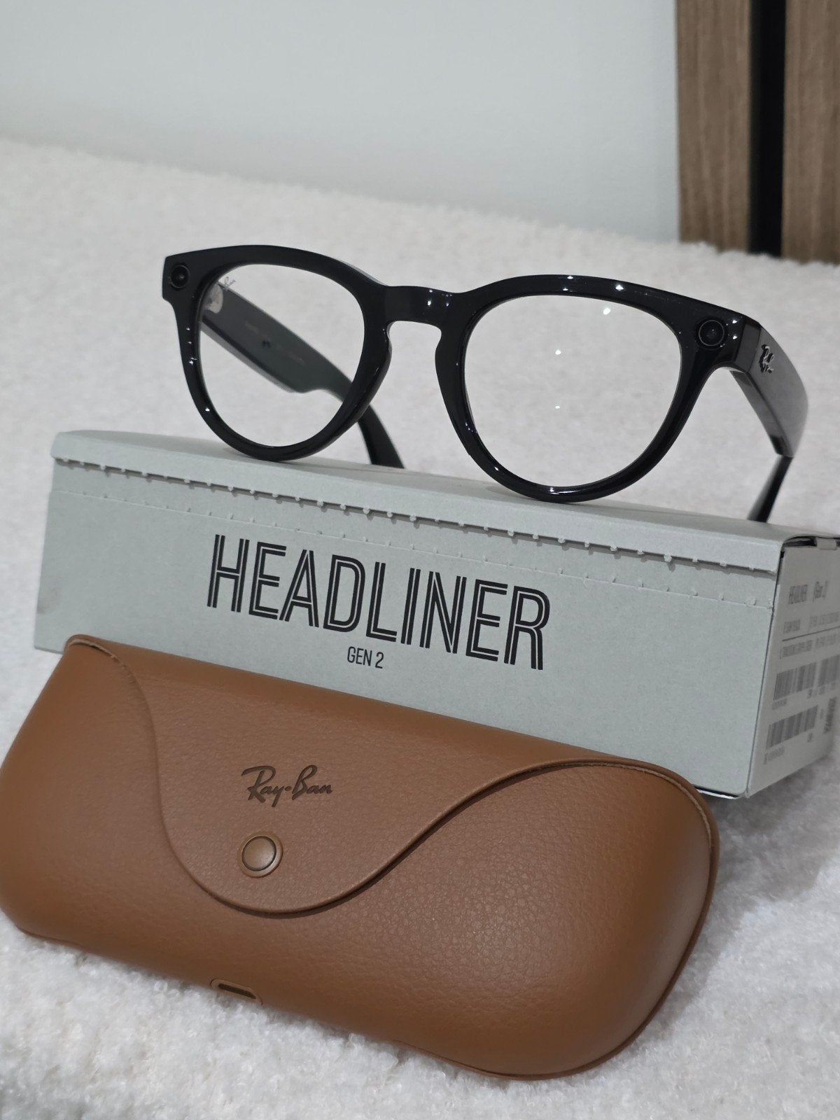 Rayban meta gen2 - Headliner vert graphite Transitions, Ophalen of Verzenden, Zwart, Bril, Ray-Ban