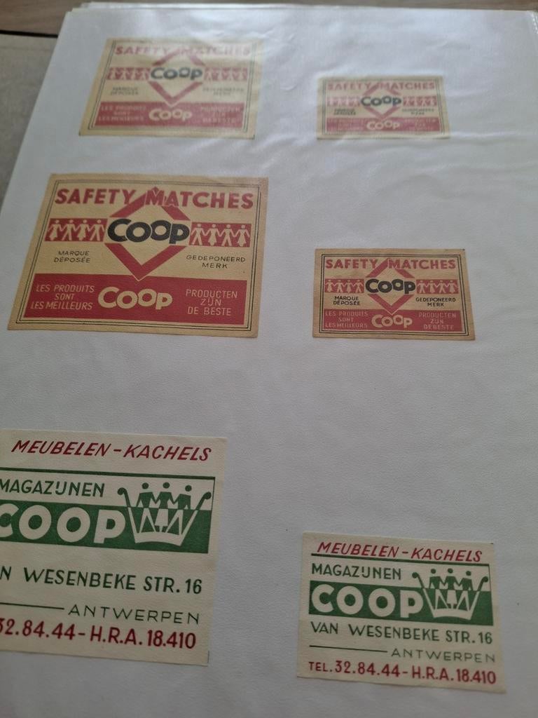 Luciferetiketten met paketiket 5, Ophalen of Verzenden
