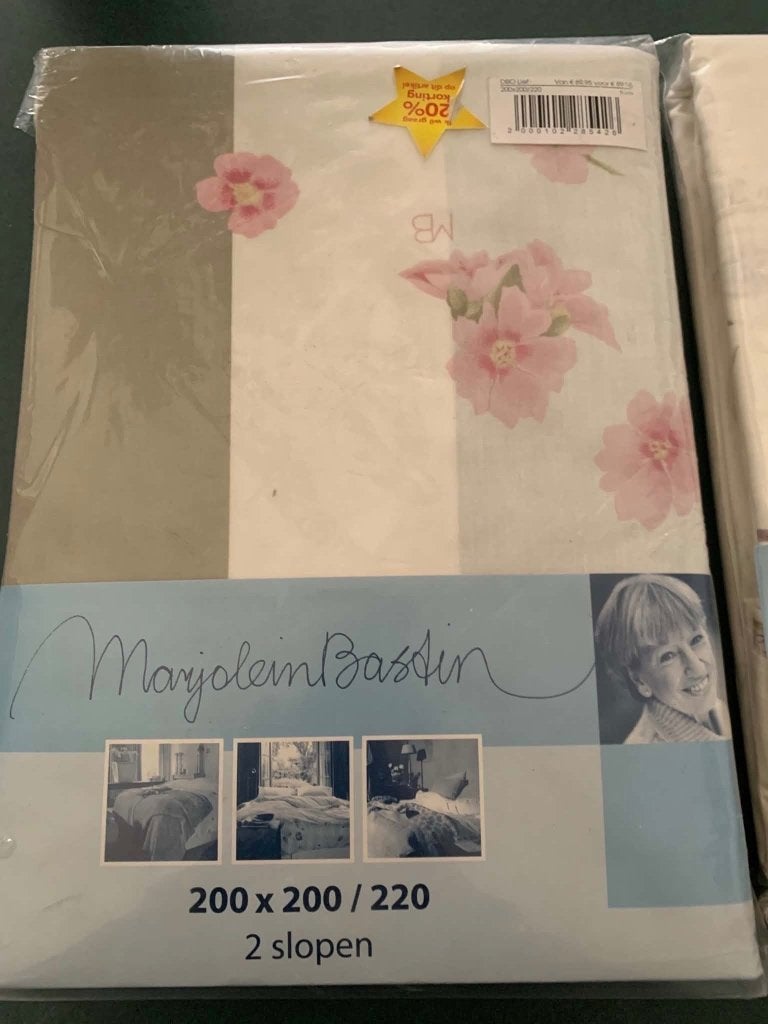 Nieuw Dekbedovertrek Marjolein Bastin, Meerkleurig, Dekbedovertrek, Katoen, Marjolein Bastin