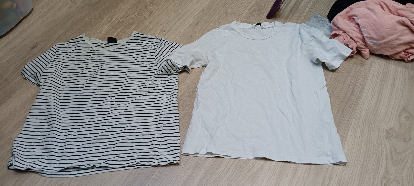 2 T-shirts samen voor 1,65 euro, Kleding | Dames, Ophalen of Verzenden, Maat 36 (S), Wit