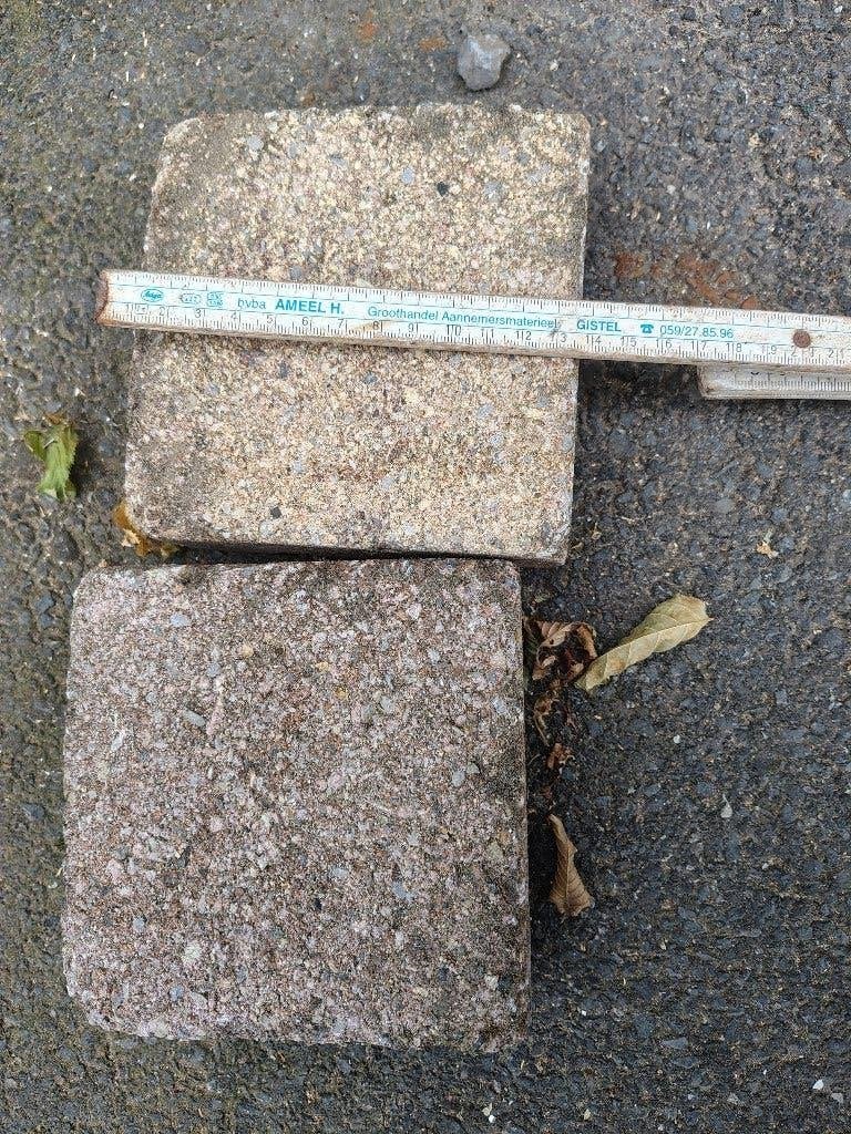 gratis klinkers ongeveer 4 m², Ophalen, Gebruikt, Klinkers, Minder dan 5 m²