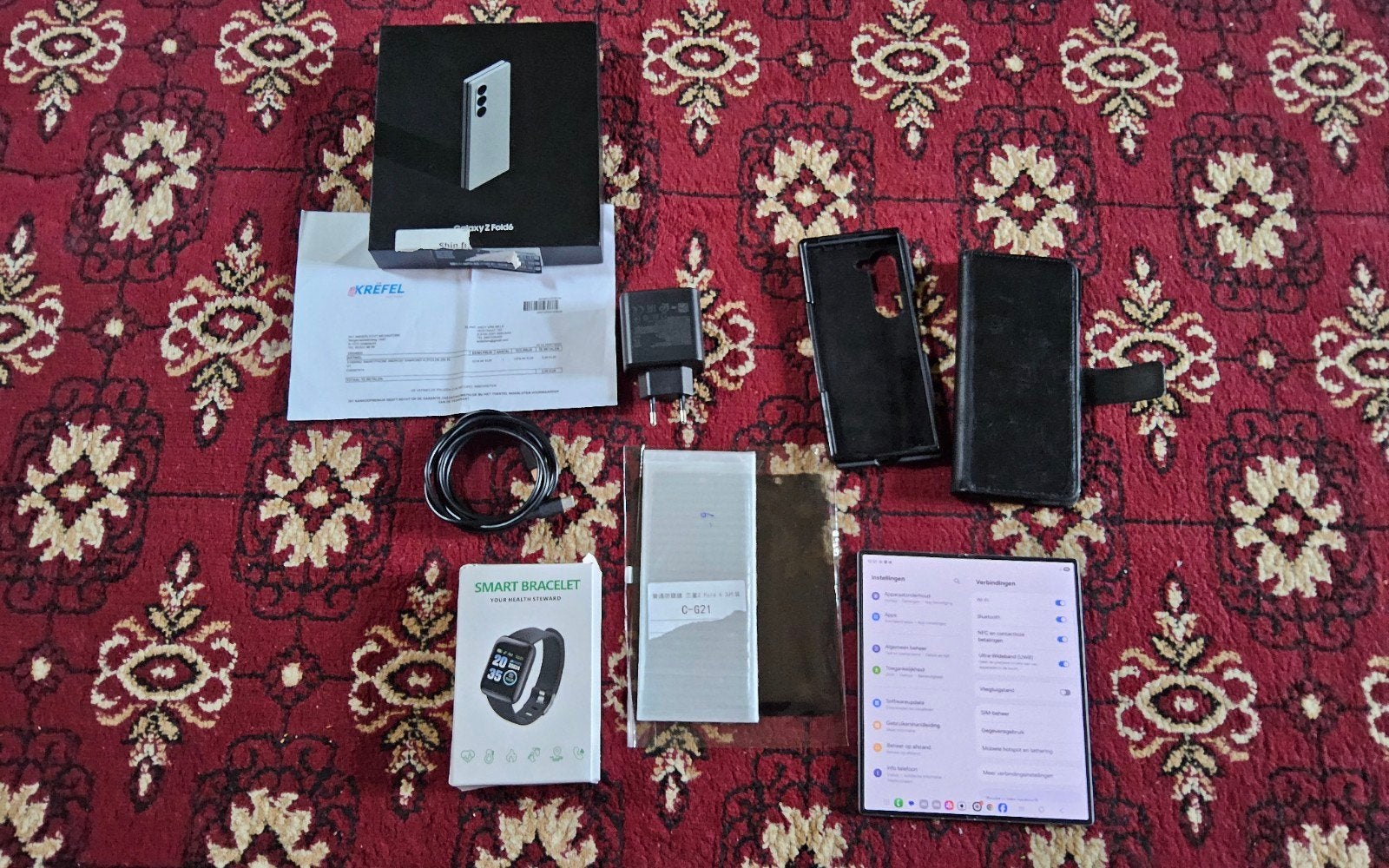 Samsung Galaxy Z Fold 6, presque neuf avec certificat de gar, Enlèvement ou Envoi