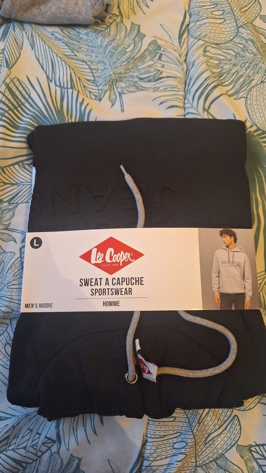 Lee Cooper hoodie (zwart), Zwart, Nieuw, Ophalen of Verzenden, Lee cooper