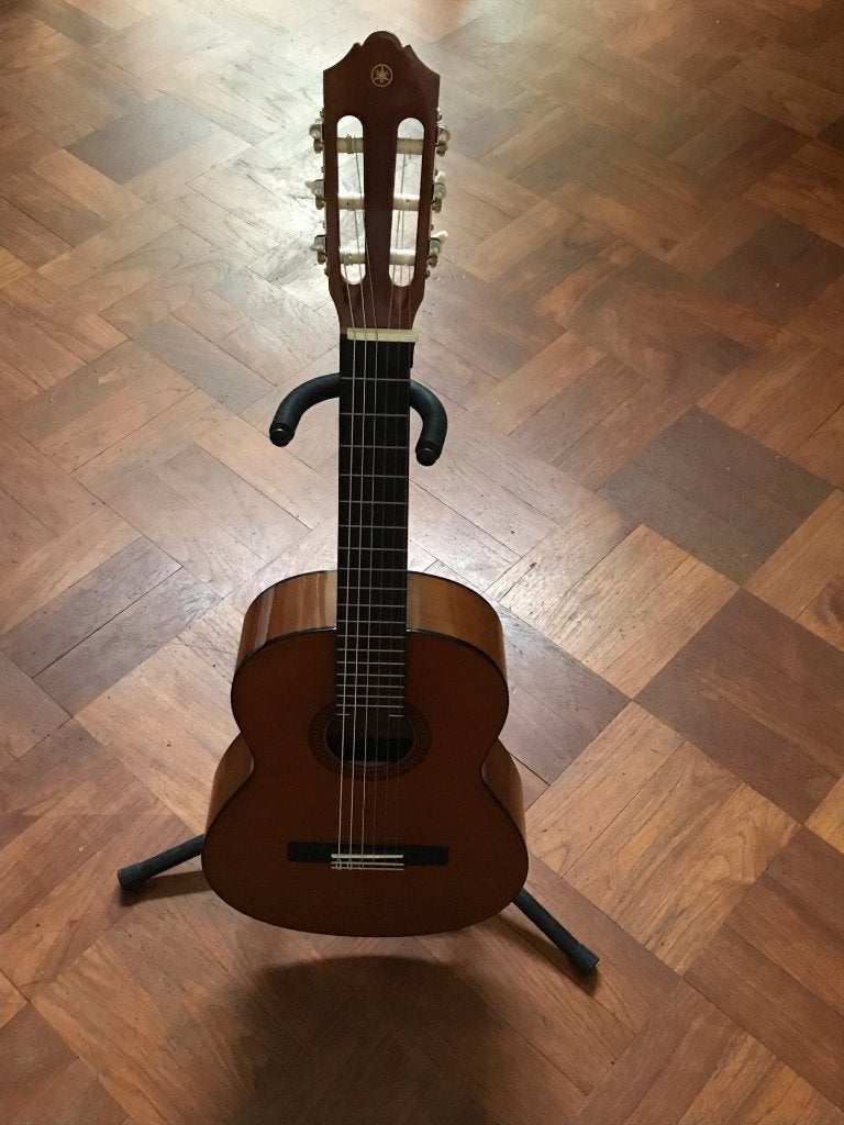 Guitare Yamaha CGS102A + accesoires, Enlèvement, Comme neuf, Guitare classique ou espagnole, Avec valise