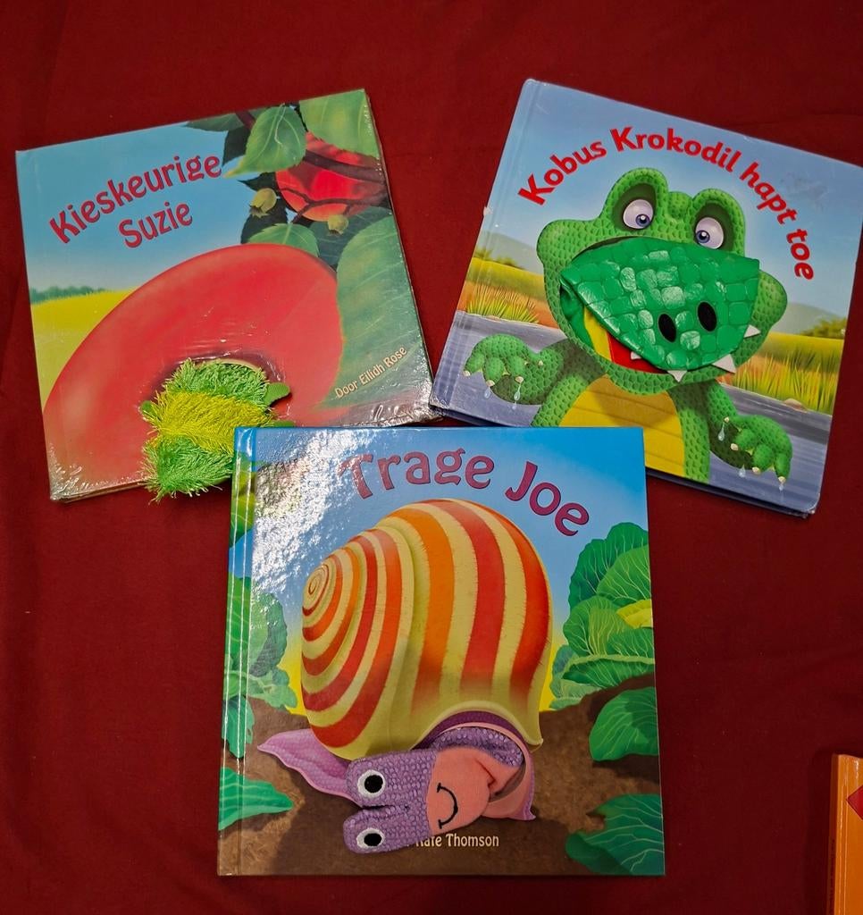 Kinderboeken met handpop in het boek / Kate thomson, Boeken, Ophalen of Verzenden