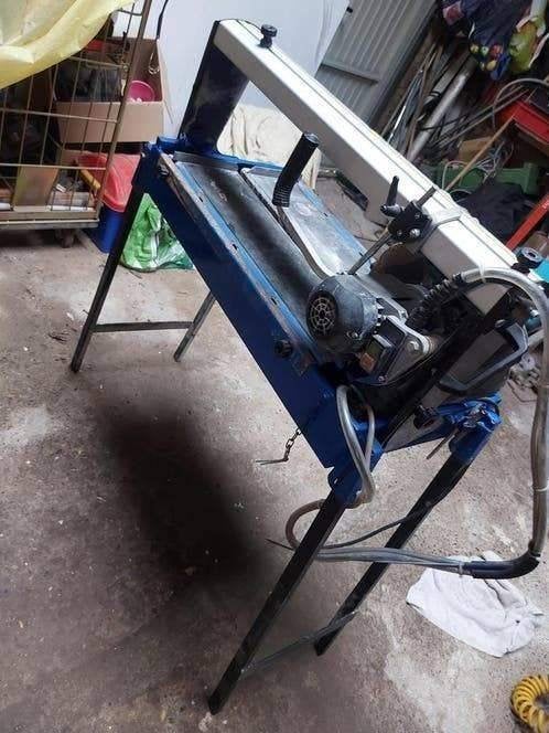 Carat BUK2650000 Caracoup 265 tegelzaagmachine + zaagblad, Ophalen, Zo goed als nieuw, 1000 watt of meer, Overige typen