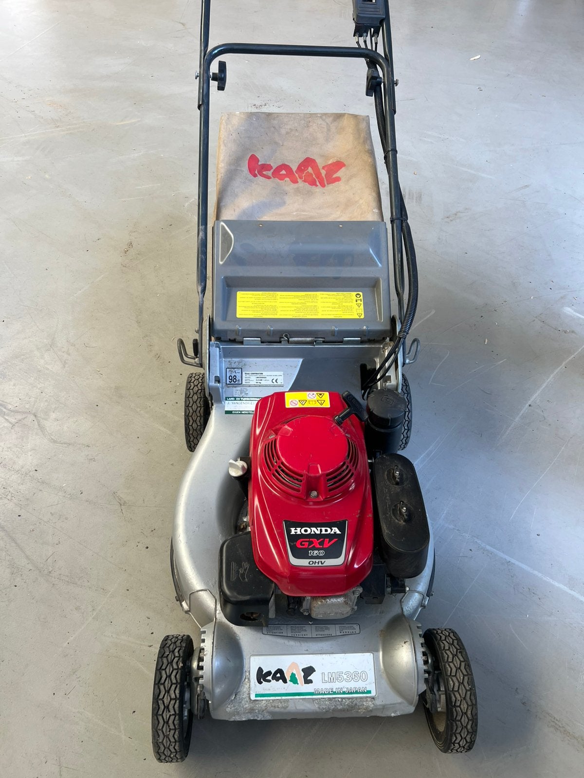 Honda grasmaaier, Ophalen, Zo goed als nieuw