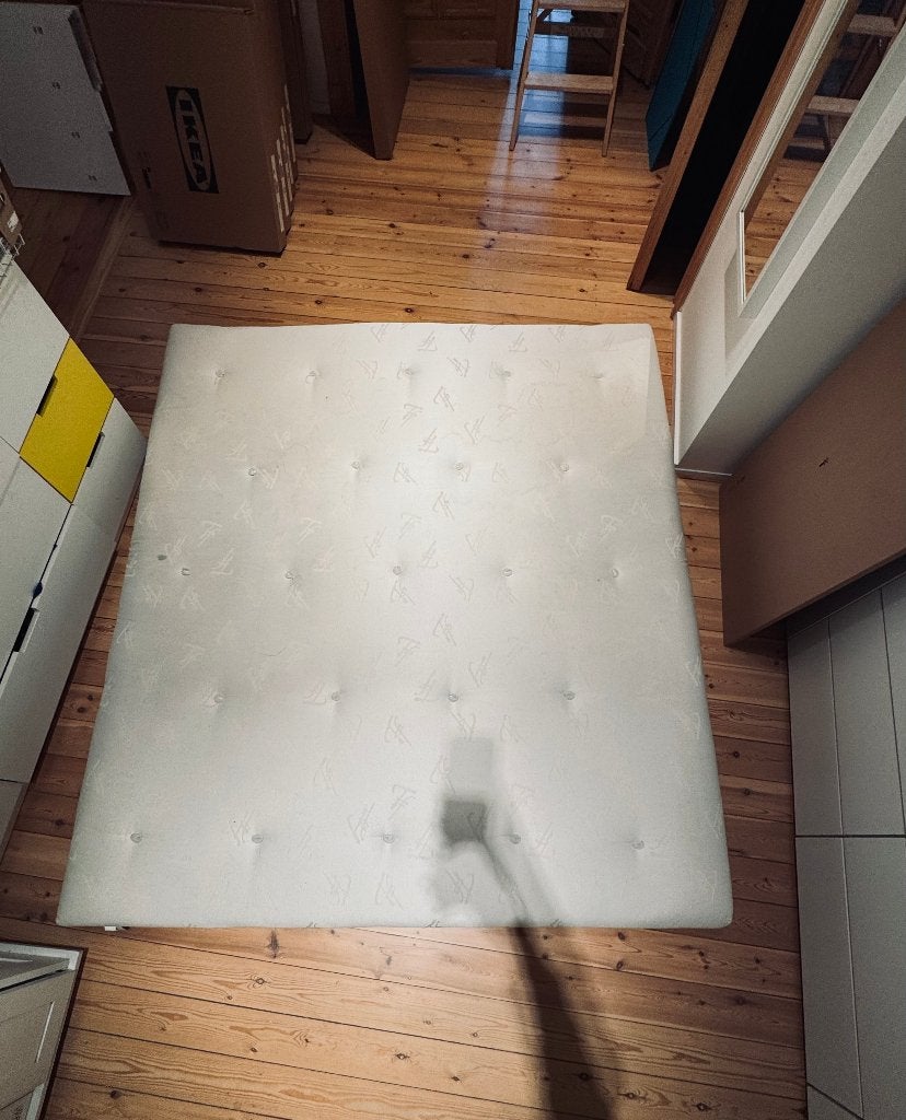 Kingsize futonmatras, Ophalen, Gebruikt, Tweepersoons, Matras
