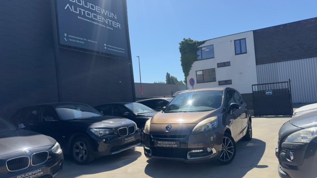 Renault Megane Scenic 1.2Benzine 2013 177.xxxkm Topstaat, Autos, Argent ou Gris, Achat, Entreprise, Garantie prolongée