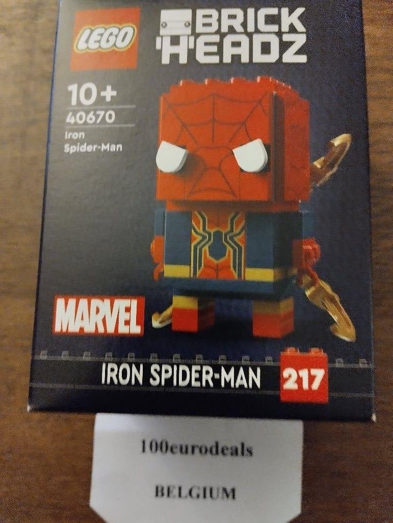 lego 40670 Iron man brickheadz - nieuw-, Neuf, BrickHeadz, Complet, Lego