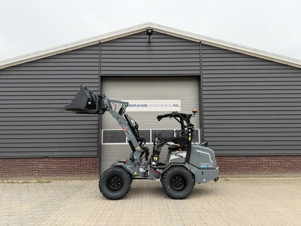 Giant G2700 HD X-TRA + GRIJS minishovel / kniklader NIEUW, Articles professionnels, Machines & Construction | Grues & Excavatrices