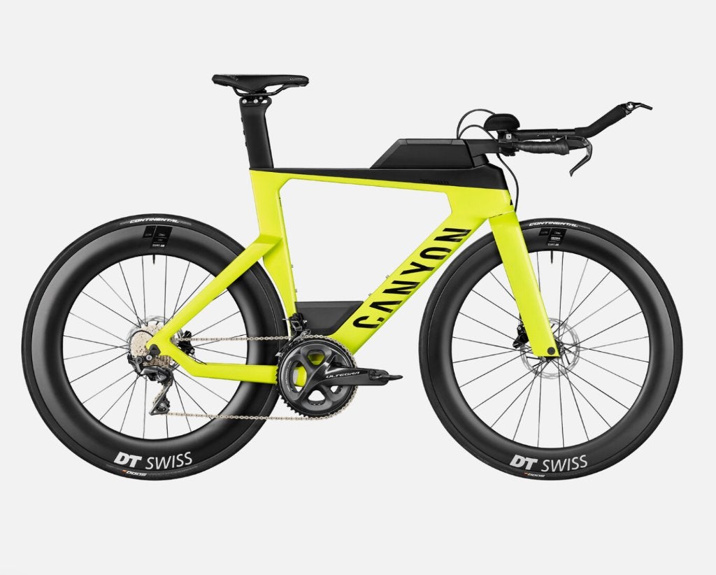 Tijdritfiets/Triathlonfiets Canyon Speedmax CF 8 Disc Maat L, Enlèvement, Comme neuf, Carbone