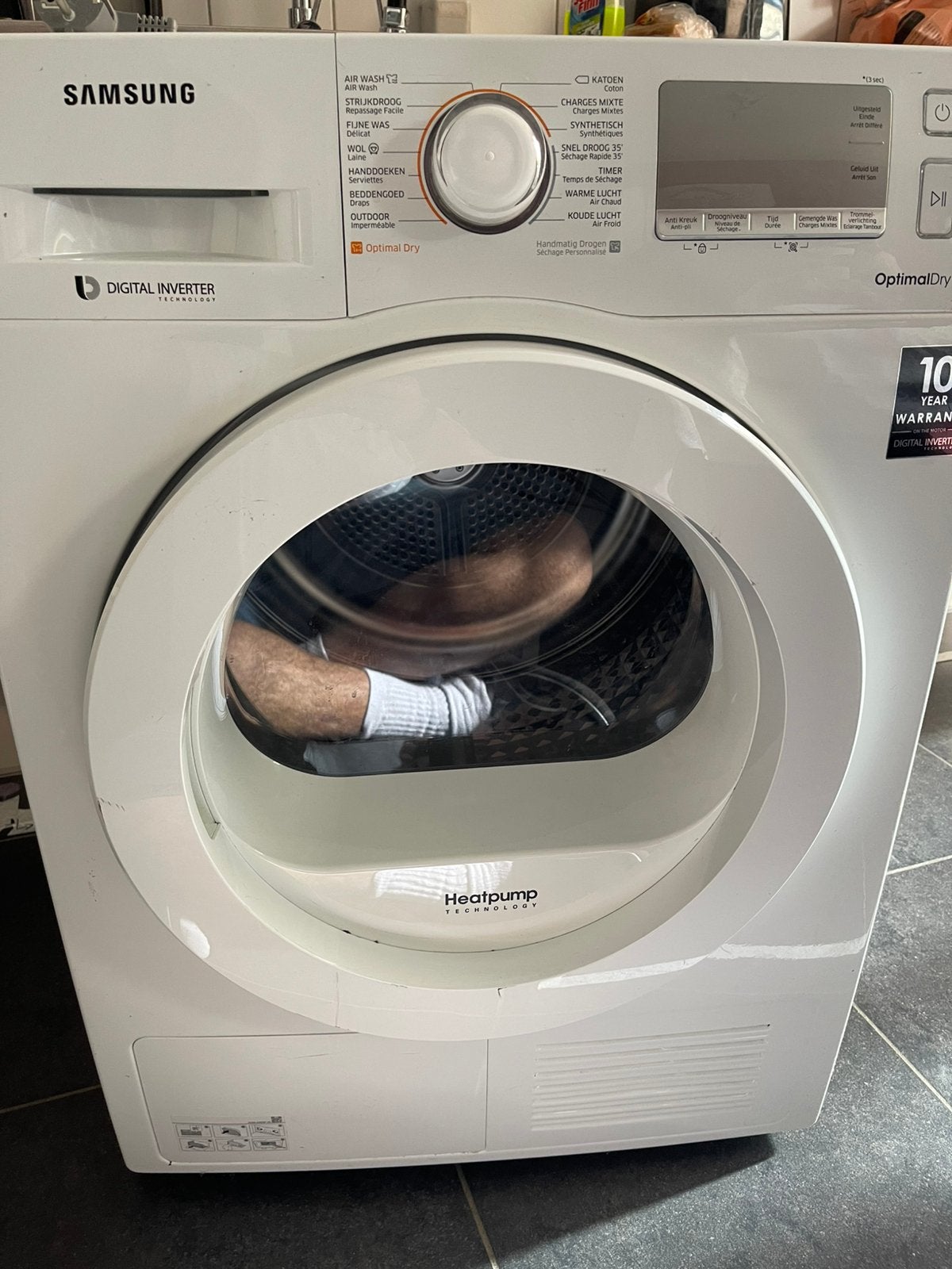 SAMSUNG Séchoir pompe à chaleur A+++ (DV81M6213KW/EN), Electroménager, Enlèvement, Comme neuf