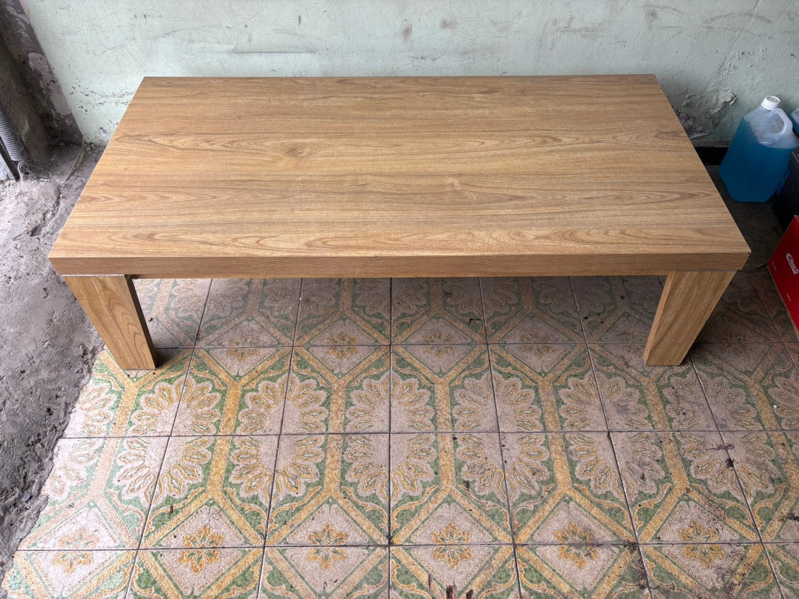 Table basse rectangulaire 140  70 cm – 30 €, Maison & Meubles, 100 à 150 cm, Enlèvement, Utilisé, 50 à 100 cm