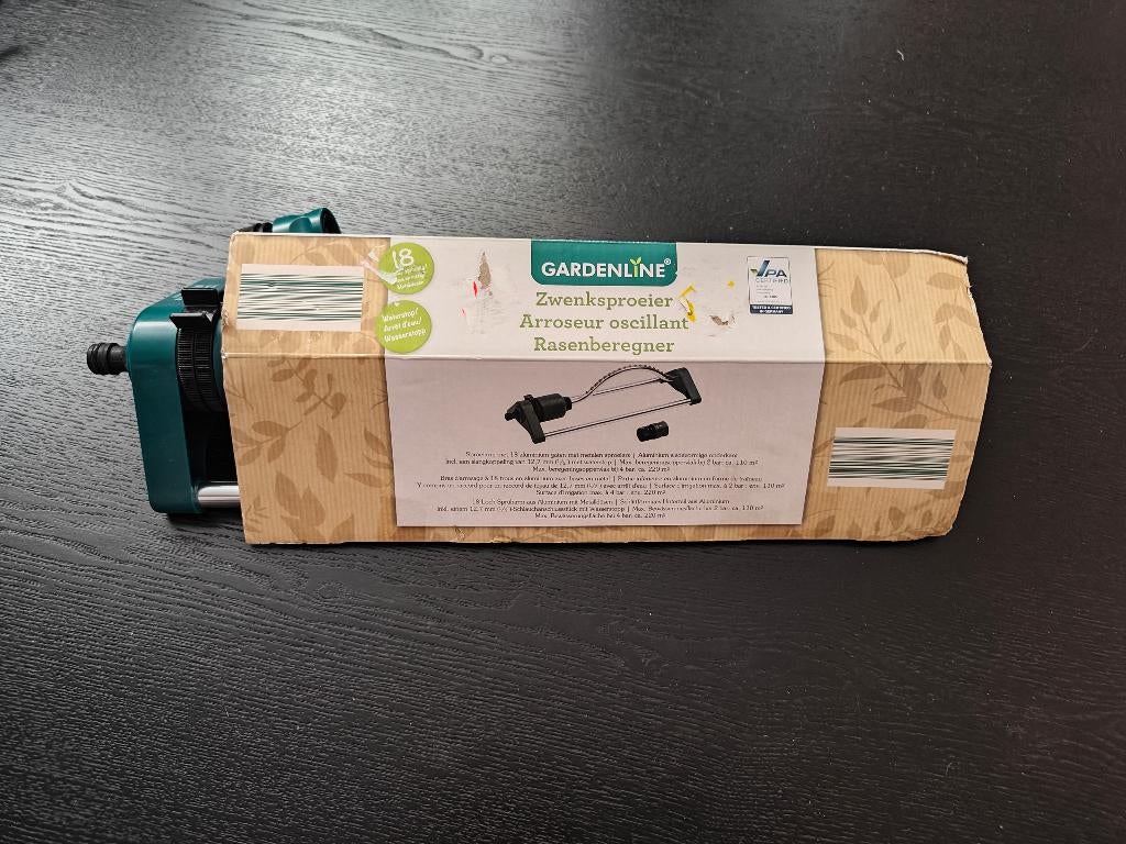 Gardena tuinsproeier, Tuin en Terras, Ophalen, Nieuw, Zwenksproeier