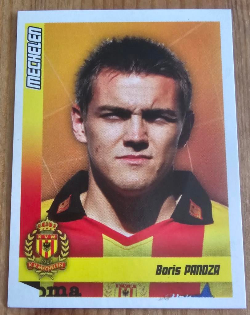 Panini Football 2011 #317 Boris Pandza KV Mechelen Voetbal!, Hobby en Vrije tijd, Ophalen of Verzenden, Zo goed als nieuw, Sticker