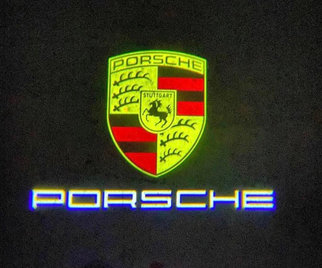 Porsche light door, projecteur de porte, Ophalen of Verzenden
