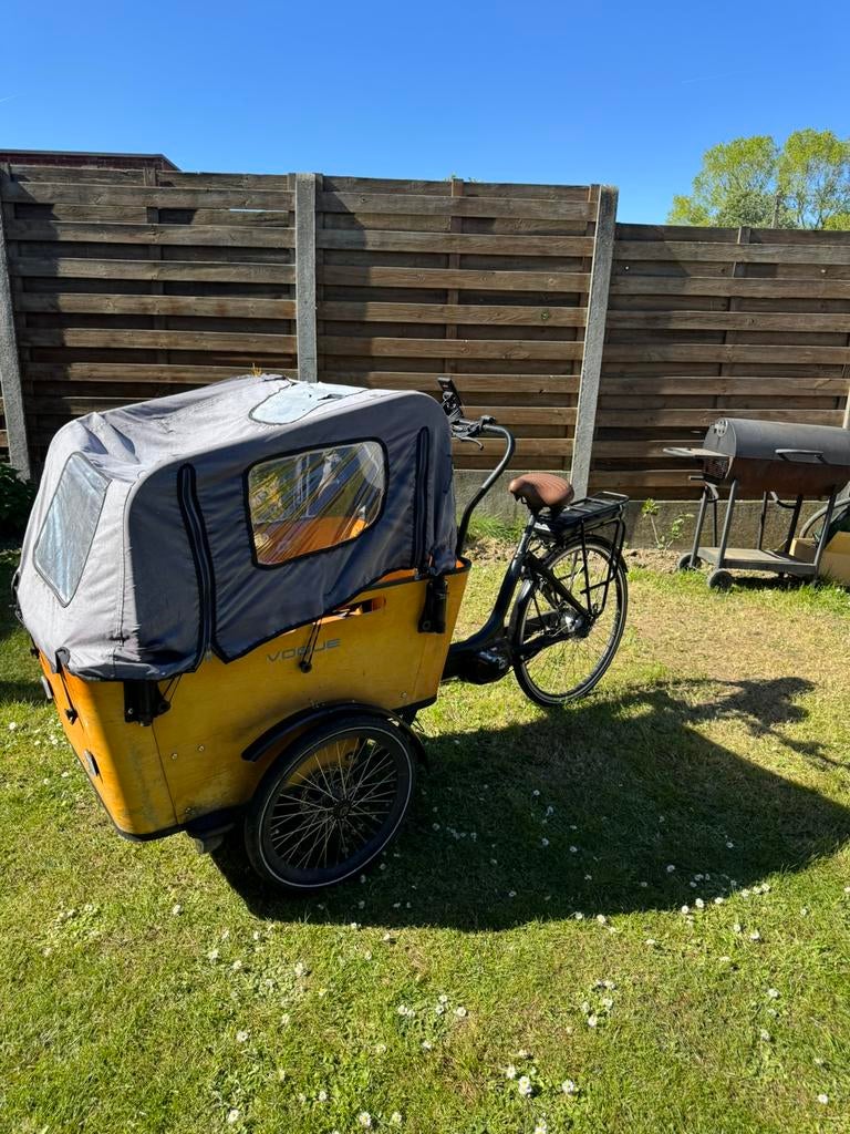 Elektrische bakfiets Vogue Carry 3 – 3 wielen – Bafang motor, Ophalen, Zo goed als nieuw
