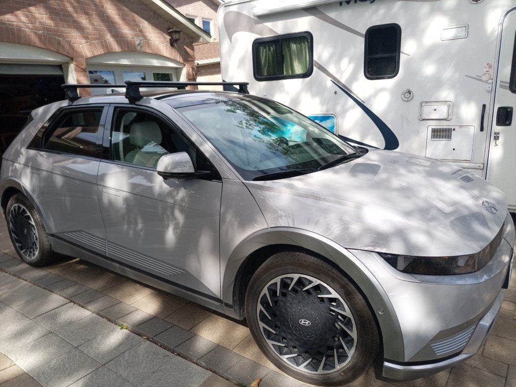 dak dargers Ioniq 5, Auto's, Automaat, Euro 6, Dakrails, Elektrisch