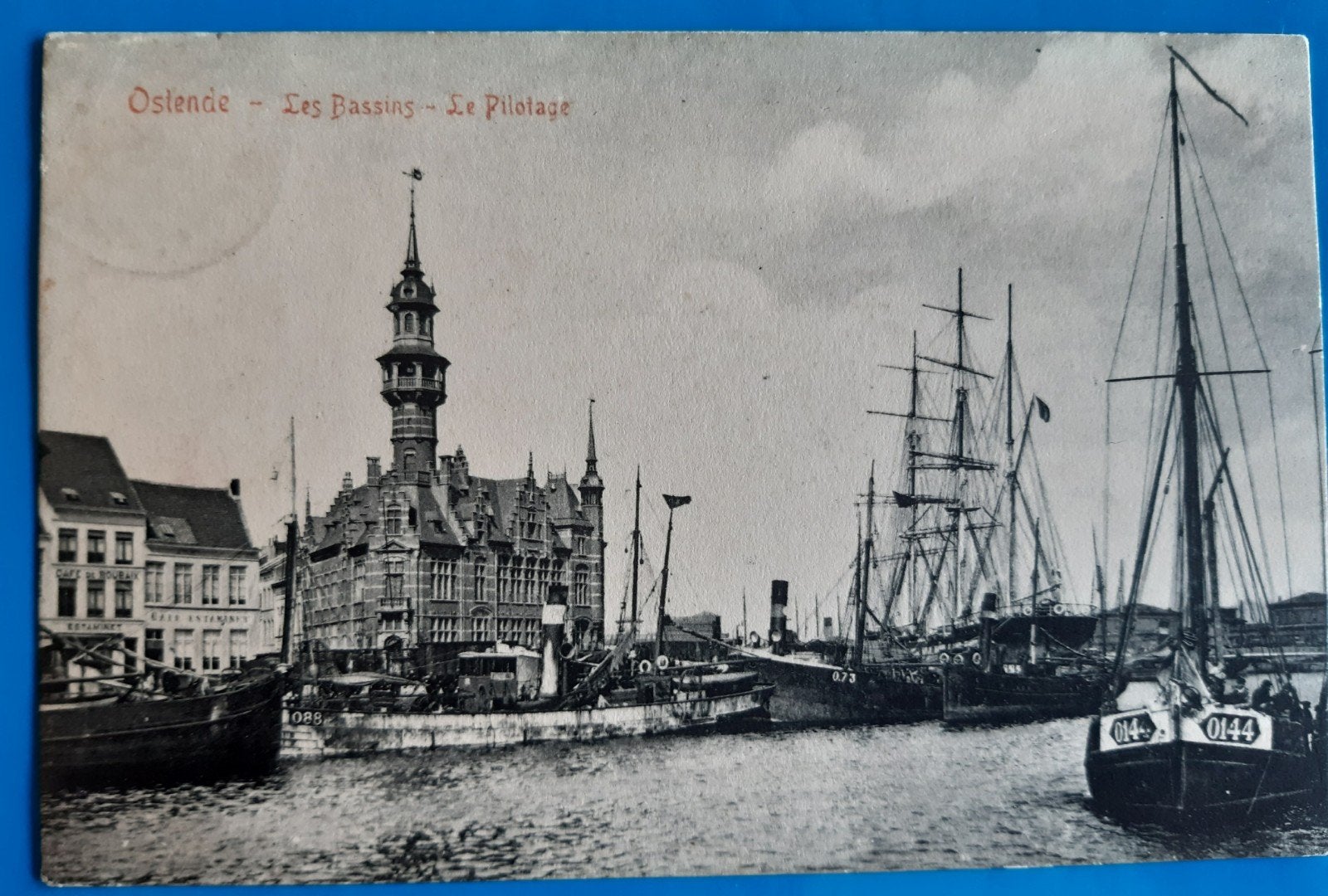 OSTENDE OOSTENDE PORT et PILOTAGE, Ophalen of Verzenden