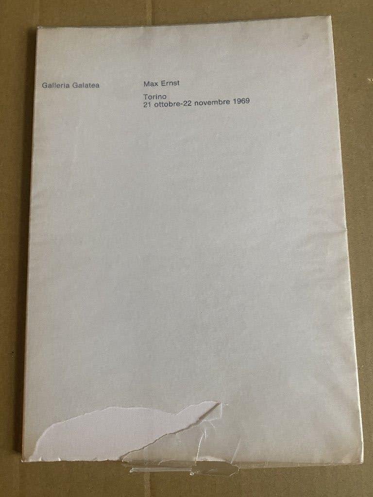 Max Ernst  Turin Galleria Galatea 1969 Catalogue, Enlèvement ou Envoi