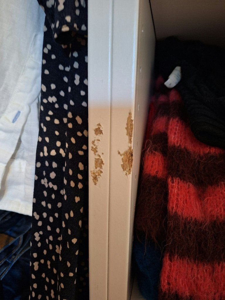Armoire Ikea Pax 100 cm x 200 cm porte miroir blanche, 100 à 150 cm, Enlèvement, Utilisé, 200 cm ou plus