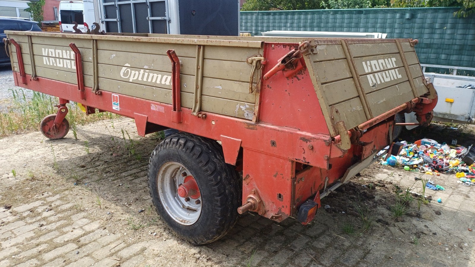Mestwagen prima staat , met aftakas als Nieuw  , spotprijsje, Enlèvement