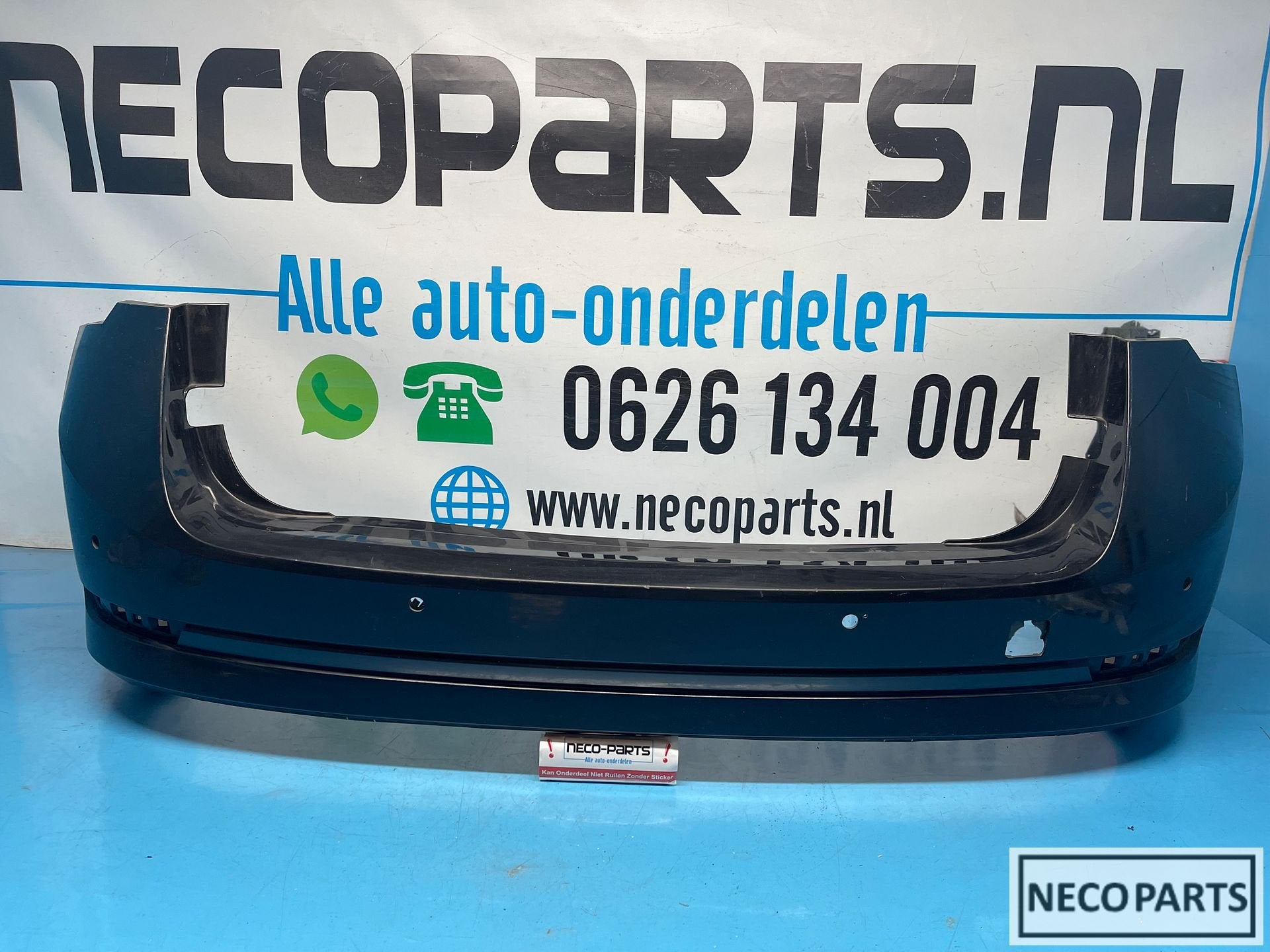 SKODA OCTAVIA IV STATION ACHTERBUMPER BUMPER ORIGINEEL, Arrière, -, Haillon arrière, Utilisé