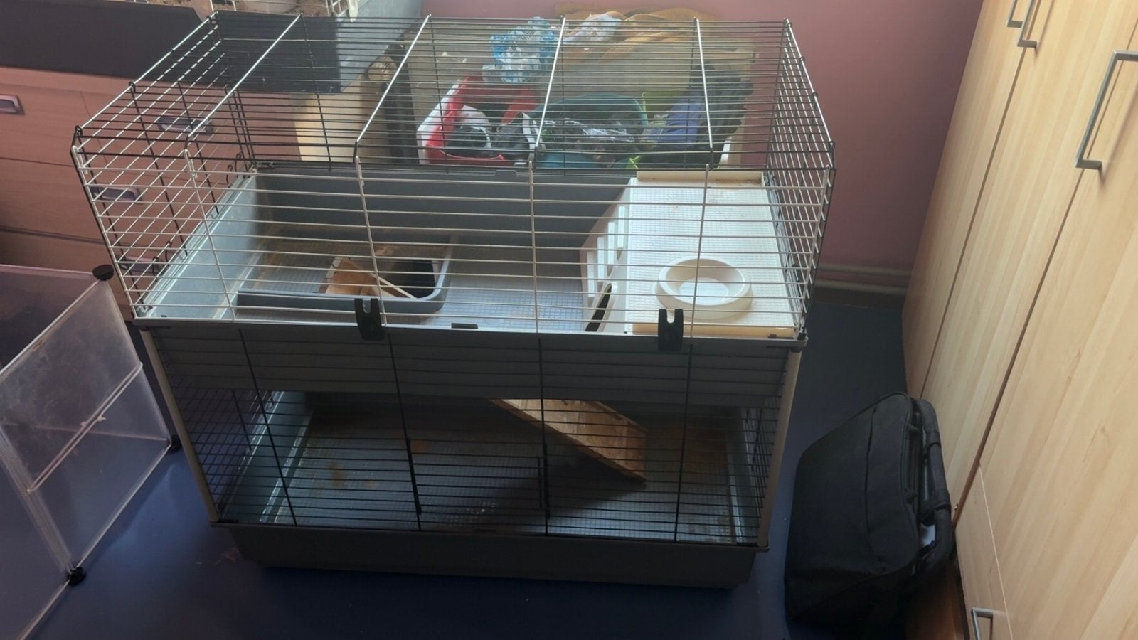 Double cage a vendre, Ophalen, Zo goed als nieuw, Kooi