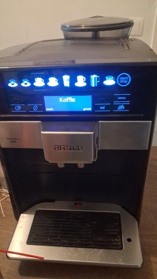koffie machine siemens, Ophalen, Afneembaar waterreservoir, Gebruikt, Koffiemachine
