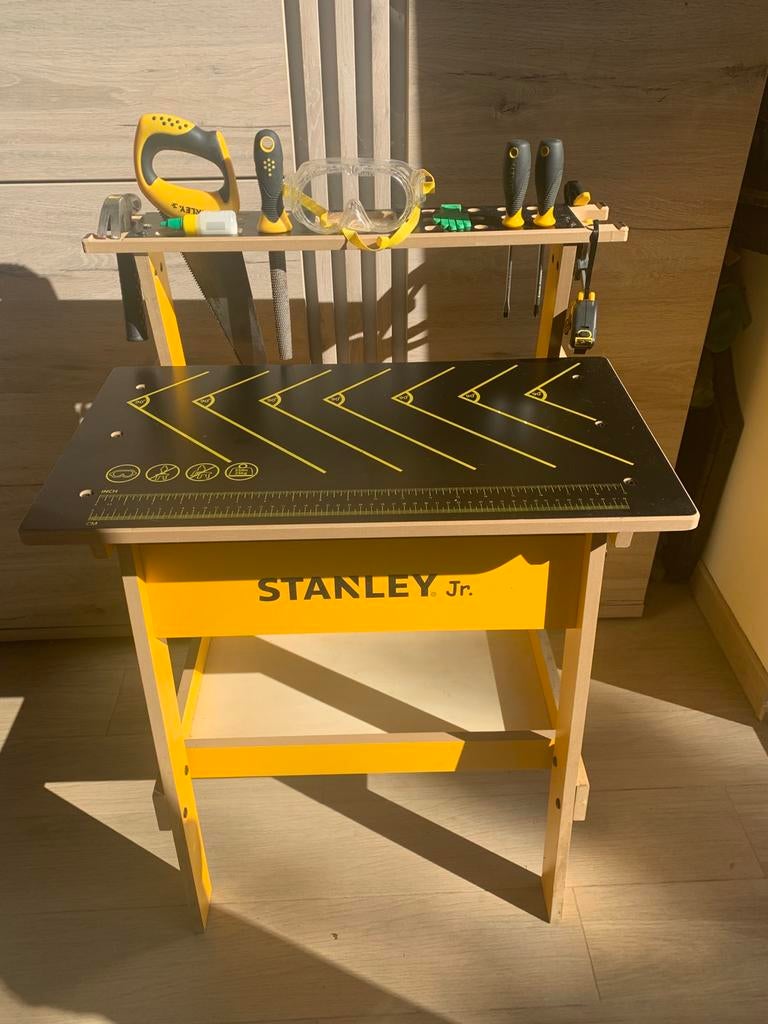 Etablie « STANLEY junior » en bois, Enfants & Bébés, Enlèvement, Utilisé