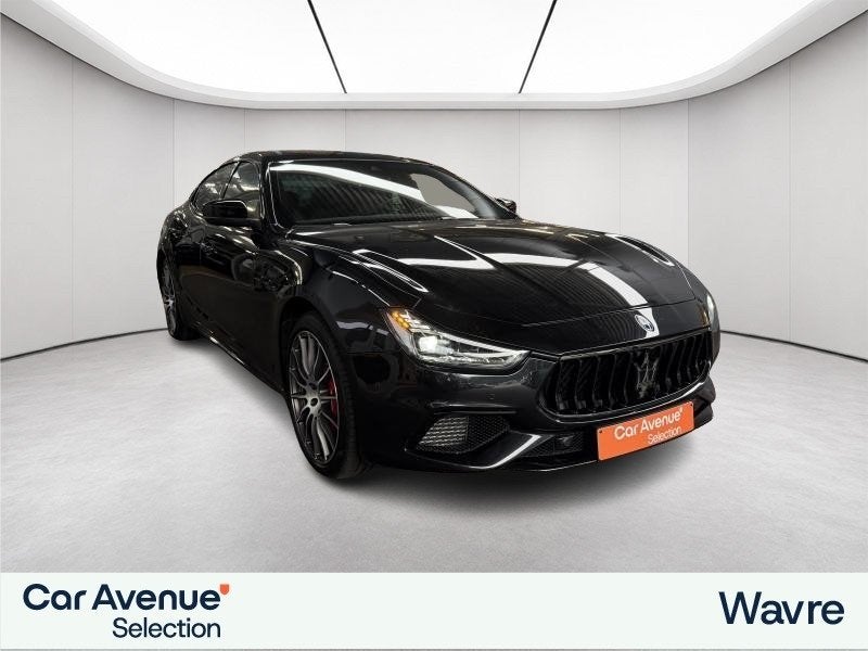 Maserati Ghibli MODENA S Q4 ULTIMA, Auto's, Automaat, Zwart, Bedrijf, 5 deurs