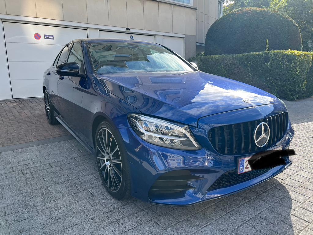 Mercedes c200 AMG pack ling, Automaat, 4 deurs, Euro 6, Blauw