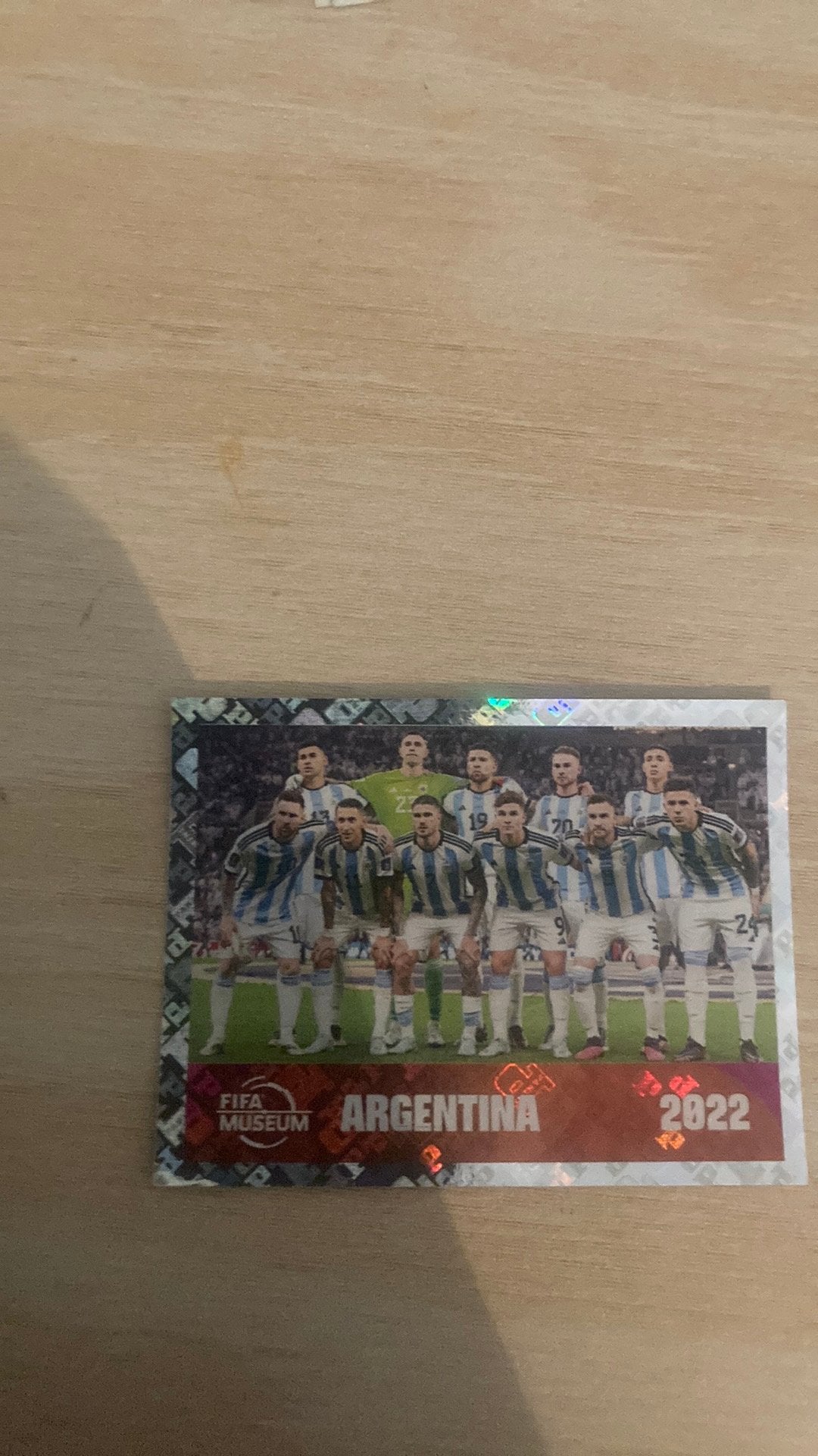 Ploeg foto Argentinië wk winnaar 2022, Ophalen, Zo goed als nieuw