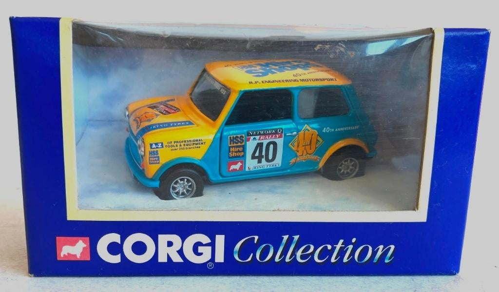Mini HSS rally Mini CORGI collection # 04417., Hobby en Vrije tijd, Modelauto's | Overige schalen, Zo goed als nieuw, Auto, Ophalen of Verzenden